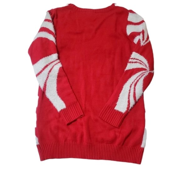 Women's Gingerbread Holiday Graphic Sweater Red Size XL NWT - Picture 4 of 4